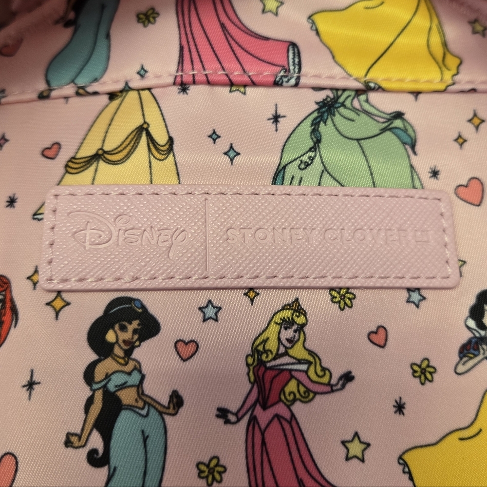 Stoney Clover Lane Disney Princess Never Stop Dreaming Mini Backpack Pink - Picture 8 of 11